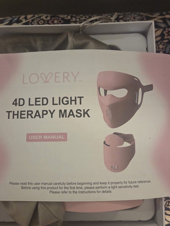 Other - LOVERY 4D LED Light Therapy Mask - Pink